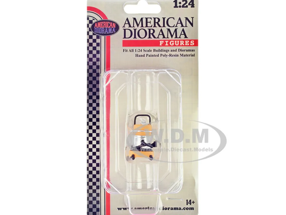 Detail Masters Figure 6 Wet/Dry Vac for 1/24 Scale Models American Diorama 24606