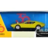 1972 De Tomaso Pantera Yellow Petersen Automotive Museum 30th Anniversary 1/64 Diecast Model Car Paragon Models PA-55643
