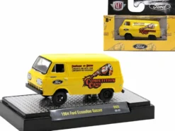 Detroit Muscle Set of 6 Cars IN DISPLAY CASES Release 65 Limited Edition 1/64 Diecast Model Cars M2 Machines 32600-65