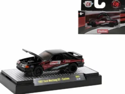 Detroit Muscle Set of 6 Cars IN DISPLAY CASES Release 65 Limited Edition 1/64 Diecast Model Cars M2 Machines 32600-65