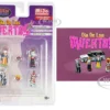 Dia de los Muertos 2 6 piece Diecast Set 4 Figures 2 Masks Limited Edition to 3600 pieces Worldwide for 1/64 Scale Models American Diorama AD-76527MJ