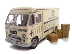 1961 Divco Di Vidend Step Van Cream 1/34 Diecast Model Car Unique Replicas 18531