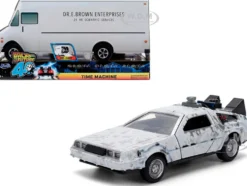 DMC DeLorean Time Machine Brushed Metal (Frost Version)