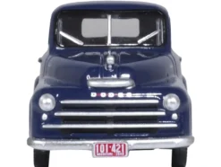 1948 Dodge B-1B Pickup Truck Waterway Blue 1/87 (HO) Scale Diecast Model Car by Oxford Diecast