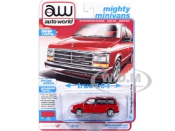 1989 Dodge Caravan Turbo Van Flash Red