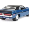 1970 Dodge Challenger Blue with Black Top "America 250 Edition" "Anniversary Collection" Series 18 1/64 Diecast Model Car by Greenlight