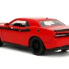 2015 Dodge Challenger Red with Black Stripes and Glenn Diecast Figure "The Walking Dead" (2010-2022) TV Series "Hollywood Rides" Series 1/24 Diecast Model Car by Jada
