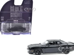 2016 Dodge Challenger R/T Hemi Black "Black Bandit" Series 30 1/64 Diecast Model Car by Greenlight