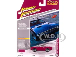 1971 Dodge Challenger R/T Panther Pink with White Top and Interior