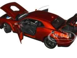 2022 Dodge Challenger R T Scat Pack Widebody Sinamon Stick Orange 1/18 Model Car Autoart 71773
