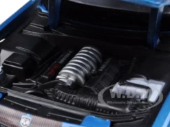 2008 Dodge Challenger SRT8 Blue 1/24 Diecast Model Car Maisto 31280