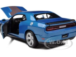 2008 Dodge Challenger SRT8 Blue 1/24 Diecast Model Car Maisto 31280
