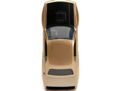 2012 Dodge Challenger SRT8 Gold Metallic with Black Hood Pink Slips Series 1/32 Diecast Model Car Jada 34855