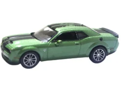 2020 Dodge Challenger SRT Hellcat Widebody F8 Green Metallic with Black Indiana Stripes 