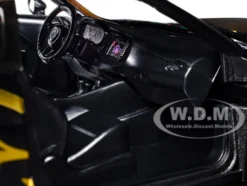 2018 Dodge Challenger SRT Hellcat Widebody Matt Black with Gold Stripes and Graphics 