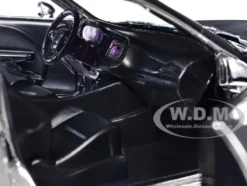 2018 Dodge Challenger SRT Hellcat Widebody Chrome "Custom Wrap" Series 1/24 Diecast Model Car by Motormax