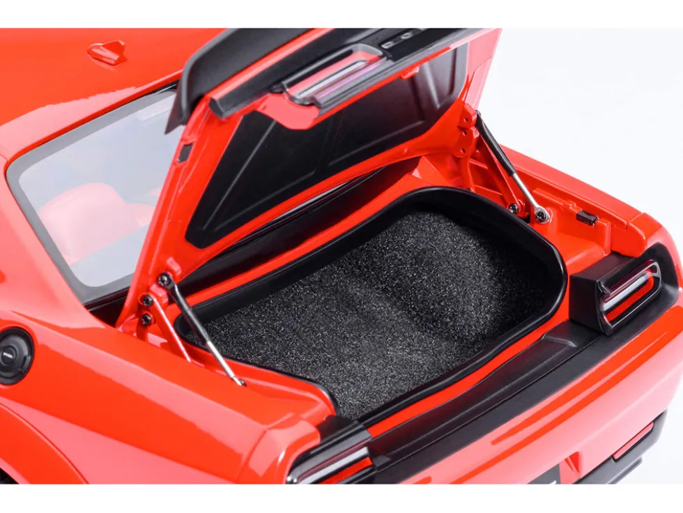 2022 Dodge Challenger SRT Jailbreak Torred with Red Interior 1/18 Model Car by Autoart