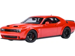 2022 Dodge Challenger SRT Jailbreak Torred with Red Interior 1/18 Model Car by Autoart