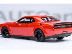 2022 Dodge Challenger SRT Jailbreak Torred with Red Interior 1/18 Model Car by Autoart