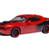 2009 Dodge Challenger SRT8 Red with Black Accents 1/43 Diecast Model by IXO Models