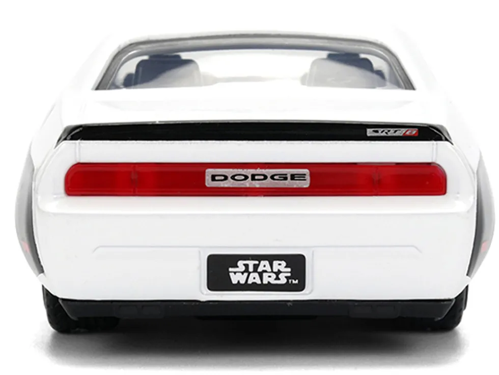 2012 Dodge Challenger SRT8 "Stormtrooper" Livery White with Graphics "Star Wars" Franchise "Hollywood Rides" Series 1/32 Diecast Model Car by Jada
