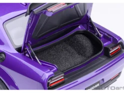 2023 Dodge Challenger SRT Super Stock Plum Crazy Purple 1/18 Model Car by Autoart