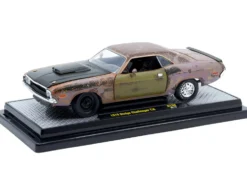 1970 Dodge Challenger T/A Rusted Limited Edition to 4050 pieces Worldwide 1/24 Diecast Model Car by M2 Machines