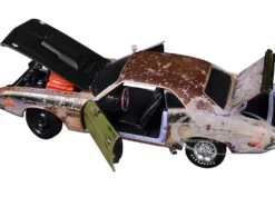1970 Dodge Challenger T/A Rusted Limited Edition to 4050 pieces Worldwide 1/24 Diecast Model Car by M2 Machines