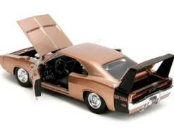1969 Dodge Charger Daytona Bronze Metallic with Black Tail Stripe