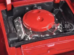 1969 Dodge Charger Daytona Red Fast & Furious 7 2015 Movie 1/24 Diecast Model Car Jada 97060