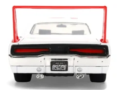 1969 Dodge Charger Daytona #25 White with Red Stripes 