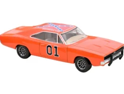 1969 Dodge Charger #01 "General Lee" Orange 1/43 Diecast Model Car by Norev