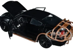 2006 Dodge Charger Matt Black Outer Cage Fast & Furious Movie 1/24 Diecast Model Car Jada 2006 Dodge Charger Matt Black Outer Cage Fast & Furious Movie 1/24 Diecast Model Car Jada 33373