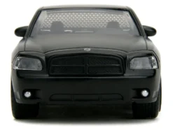 2006 Dodge Charger Matt Black with Outer Cage Fast & Furious Series 1/32 Diecast Model Car Jada 33374