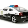 2006 Dodge Charger Police Black and White Policia Civil Fast & Furious Series 1/32 Diecast Model Car by Jada 33666