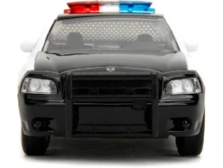 2006 Dodge Charger Police Black and White Policia Civil Fast & Furious Series 1/32 Diecast Model Car by Jada 33666
