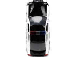 2006 Dodge Charger Police Black White Policia Civil Fast & Furious Series 1/24 Diecast Model Car Jada 33665