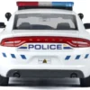 2023 Dodge Charger Pursuit Police Car "Royal Canadian Mounted Police (RCMP)" White with Flashing Light Bar and Front and Rear Lights and Sounds 1/24 Diecast Model Car by Motormax