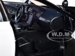 2023 Dodge Charger Pursuit Police Car Black and White 