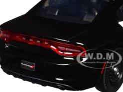 2023 Dodge Charger Pursuit Police Car Black and White 