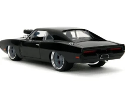 1970 Dodge Charger R/T Black "Fast X" (2023) Movie "Fast & Furious" Series 1/24 Diecast Model Car by Jada