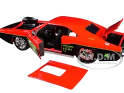 1970 Dodge Charger R/T Voodoo Charger Red Black Bigtime Muscle 1/24 Diecast Model Car Jada 32703