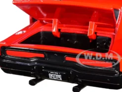 1970 Dodge Charger R/T Voodoo Charger Red Black Bigtime Muscle 1/24 Diecast Model Car Jada 32703