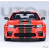 Dodge Charger Scat Pack Widebody Torred with Carbon Stripes 1/18 Model Car by Autoart