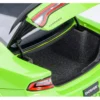 Dodge Charger Scat Pack Widebody Sublime Green with Matt Black Hood and Top 1/18 Model Car by Autoart