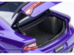 Dodge Charger Scat Pack Widebody Plum Crazy Purple Metallic 1/18 Model Car by Autoart