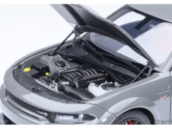 Dodge Charger Scat Pack Widebody Destroyer Gray 1/18 Model Car by Autoart