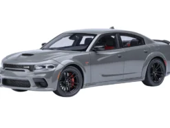 Dodge Charger Scat Pack Widebody Destroyer Gray 1/18 Model Car by Autoart