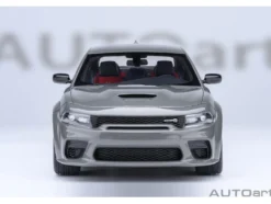 Dodge Charger Scat Pack Widebody Destroyer Gray 1/18 Model Car by Autoart