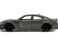 2021 Dodge Charger SRT Hellcat Gray Metallic Fast X 2023 Movie Fast & Furious Series 1/32 Diecast Model Car Jada 34473